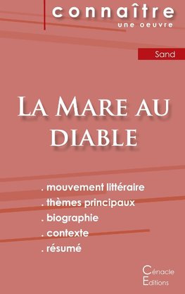 Fiche de lecture La Mare au diable de George Sand (Analyse littéraire de référence et résumé complet)