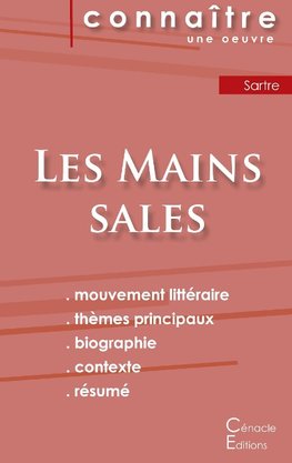 Fiche de lecture Les Mains sales de Jean-Paul Sartre (Analyse littéraire de référence et résumé complet)