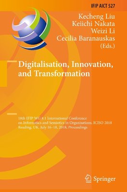 Digitalisation, Innovation and Transformation