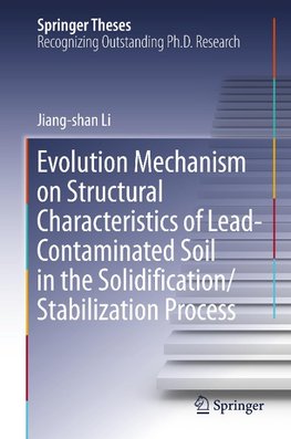 Evolution Mechanism on Structural Characteristics of Lead Contaminated Soil in the Solidification/Stabilization Process