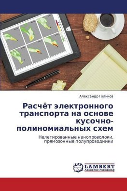 Raschjot jelektronnogo transporta na osnove kusochno-polinomial'nyh shem