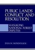 Public Lands Conflict and Resolution