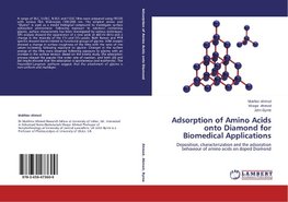 Adsorption of Amino Acids onto Diamond for Biomedical Applications