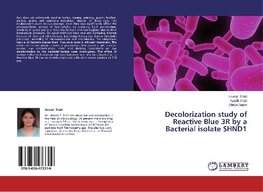 Decolorization study of Reactive Blue 3R by a Bacterial isolate SHND1