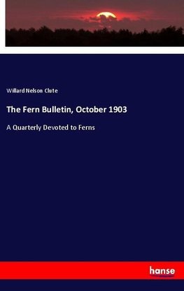 The Fern Bulletin, October 1903