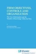 Firm Objectives, Controls and Organization