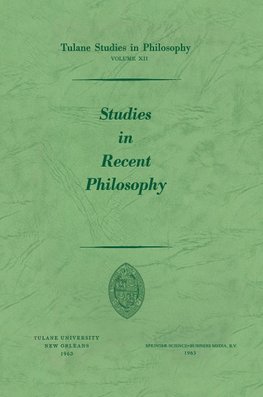 Studies in Recent Philosophy