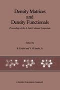 Density Matrices and Density Functionals