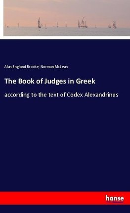 The Book of Judges in Greek