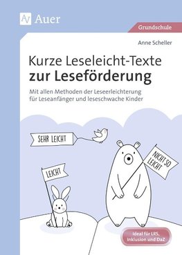 Kurze Leseleicht-Texte zur Leseförderung