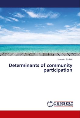 Determinants of community participation