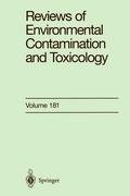 Reviews of Environmental Contamination and Toxicology