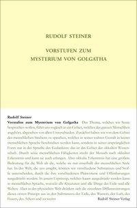 Vorstufen zum Mysterium von Golgatha