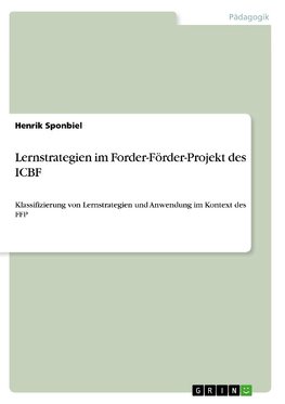 Lernstrategien im Forder-Förder-Projekt des ICBF