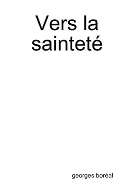 Vers la sainteté