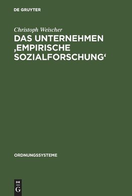 Das Unternehmen 'Empirische Sozialforschung'