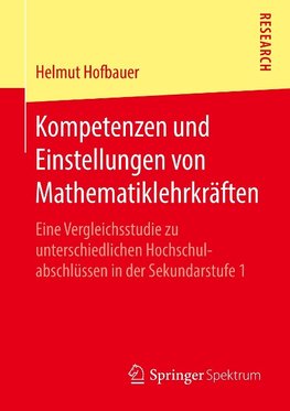 Kompetenzen und Einstellungen von Mathematiklehrkräften