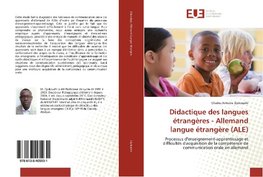 Didactique des langues étrangères - Allemand langue étrangère (ALE)