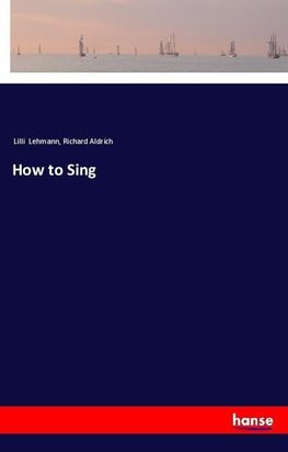 How to Sing