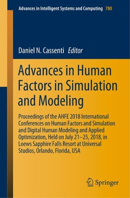 Advances in Human Factors in Simulation and Modeling