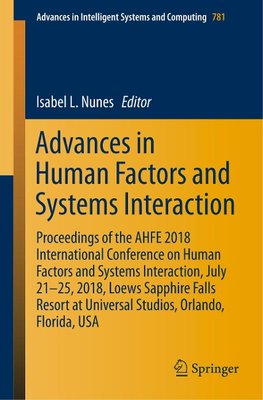 Advances in Human Factors and Systems Interaction