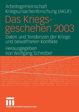 Das Kriegsgeschehen 2003