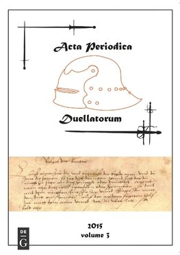 Acta Periodica Duellatorum (vol. 3)