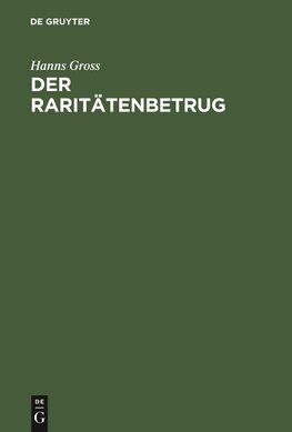 Der Raritätenbetrug