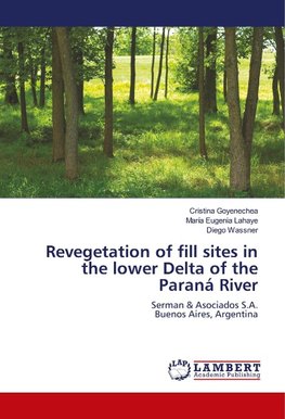 Revegetation of fill sites in the lower Delta of the Paraná River