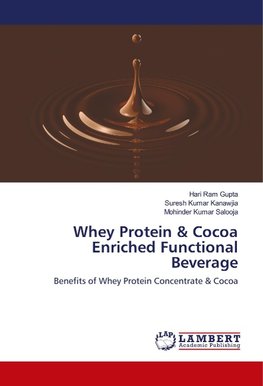 Whey Protein & Cocoa Enriched Functional Beverage