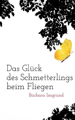 Das Glück des Schmetterlings beim Fliegen