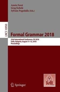 Formal Grammar 2018