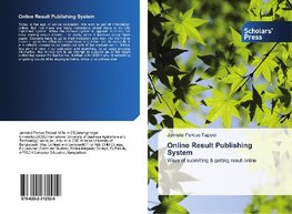 Online Result Publishing System