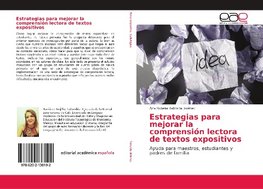 Estrategias para mejorar la comprensión lectora de textos expositivos