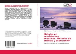 Casanueva, M: Metales en ecosistemas acuáticos. Métodos de a