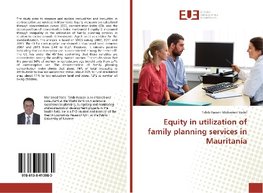 Equity in utilization of family planning services in Mauritania