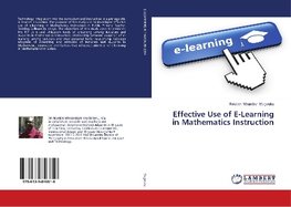 Effective Use of E-Learning in Mathematics Instruction