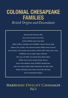 Colonial Chesapeake Families 1