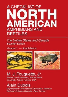 A Checklist of North American Amphibians and Reptiles