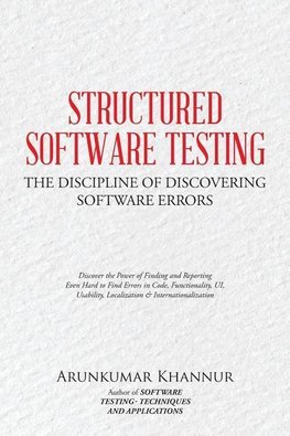 Structured Software Testing