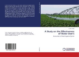 A Study on the Effectiveness of Water User's