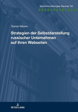 Strategien der Selbstdarstellung russischer Unternehmen auf ihren Webseiten