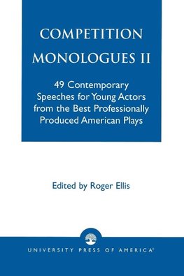 COMPETITION MONOLOGUES II             PB