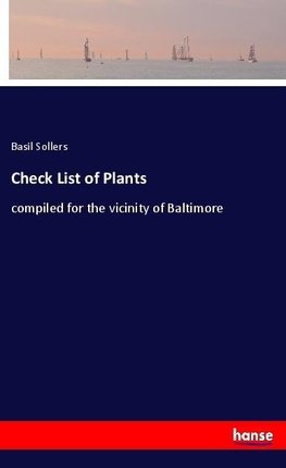 Check List of Plants