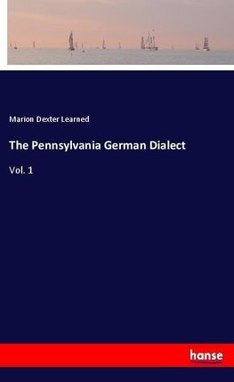 The Pennsylvania German Dialect