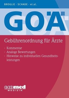 GOÄ (Gebührenordnung für Ärzte)