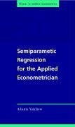 Semiparametric Regression for the Applied Econometrician