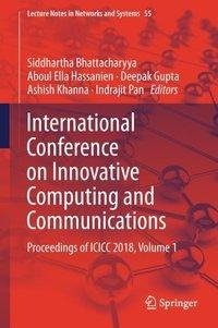 International Conference on Innovative Computing and Communications