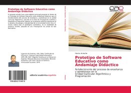 Prototipo de Software Educativo como Andamiaje Didáctico