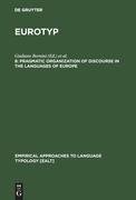 Pragmatic Organization of Discourse in the Languages of Europe